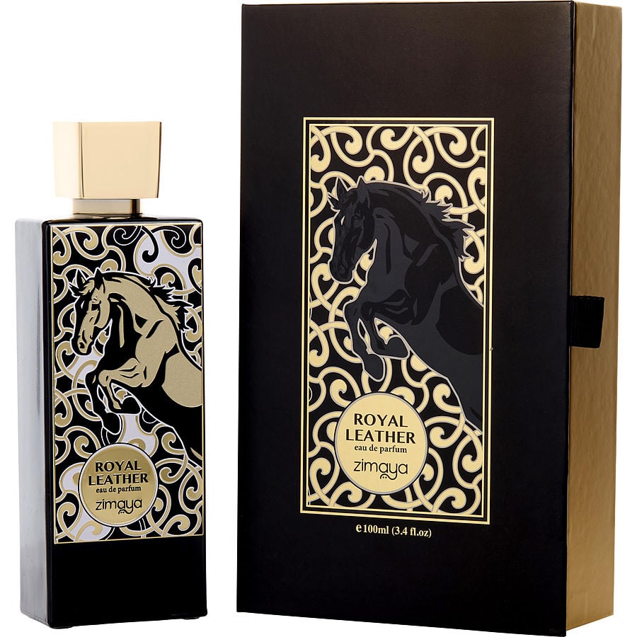 Perfume Unisex Zimaya Royal Leather Eau De Parfum Spray 100 Ml