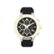 Timex - Relógio unissex UFC King 45 mm - Pulseira preta com mostrador preto, caixa de dois tons - Preto-TW2V99200JR