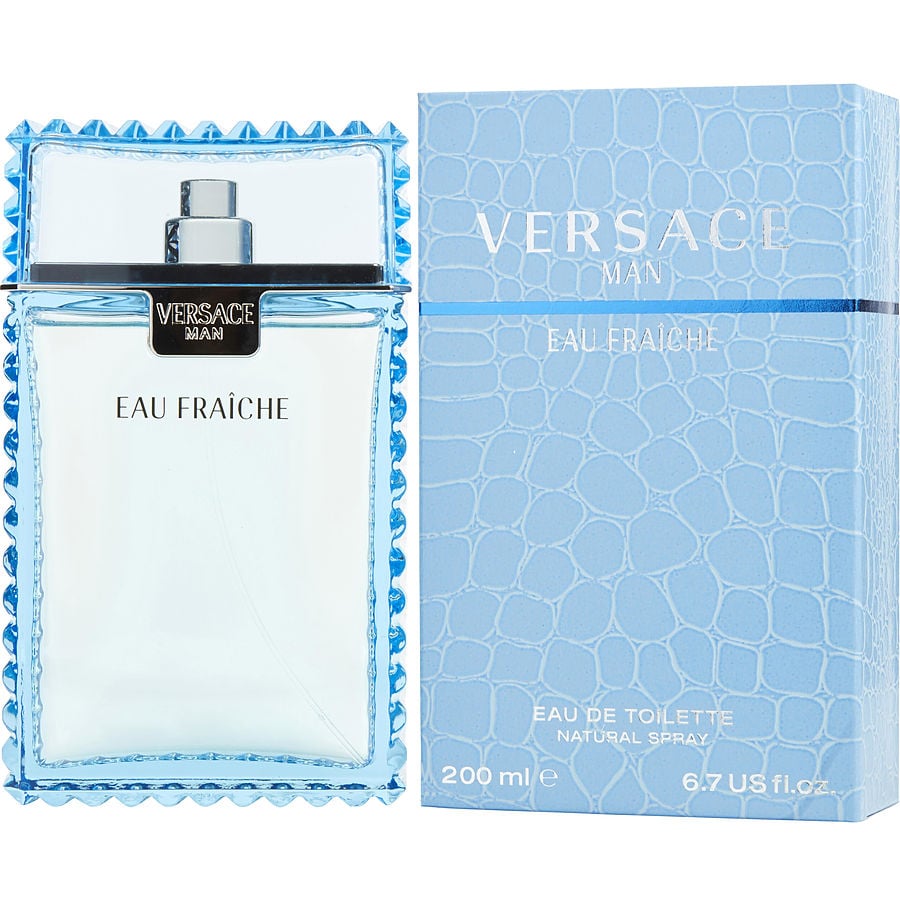 Perfume Masculino Versace Man Eau Fraiche Gianni Versace Eau De Toilette Spray 200 Ml