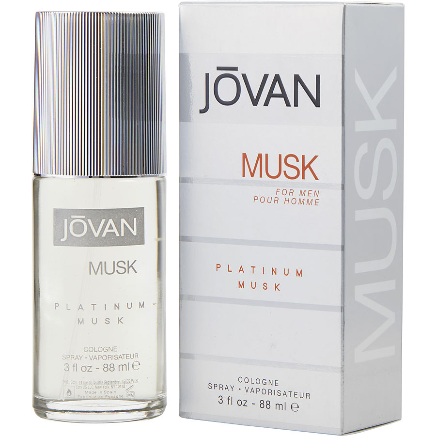 Colônia Spray 90 Ml (Platinum Edition) Jovan Musk Jovan Masculino