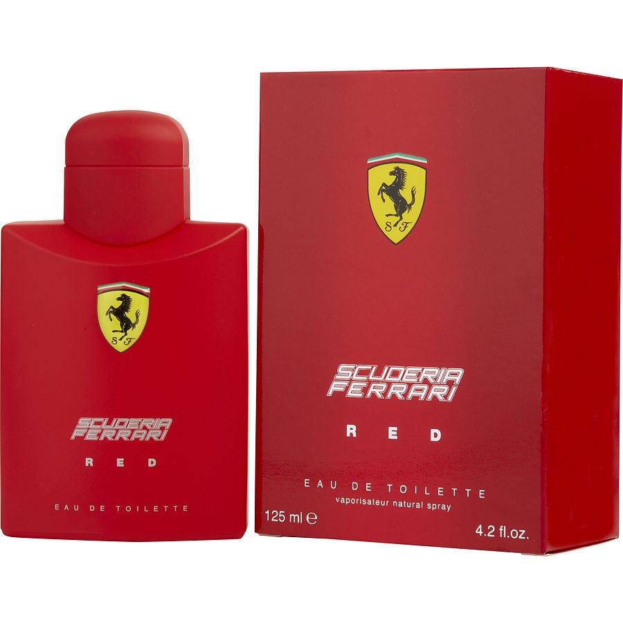 Perfume Masculino Ferrari Scuderia Red Ferrari Eau De Toilette Spray 125 Ml