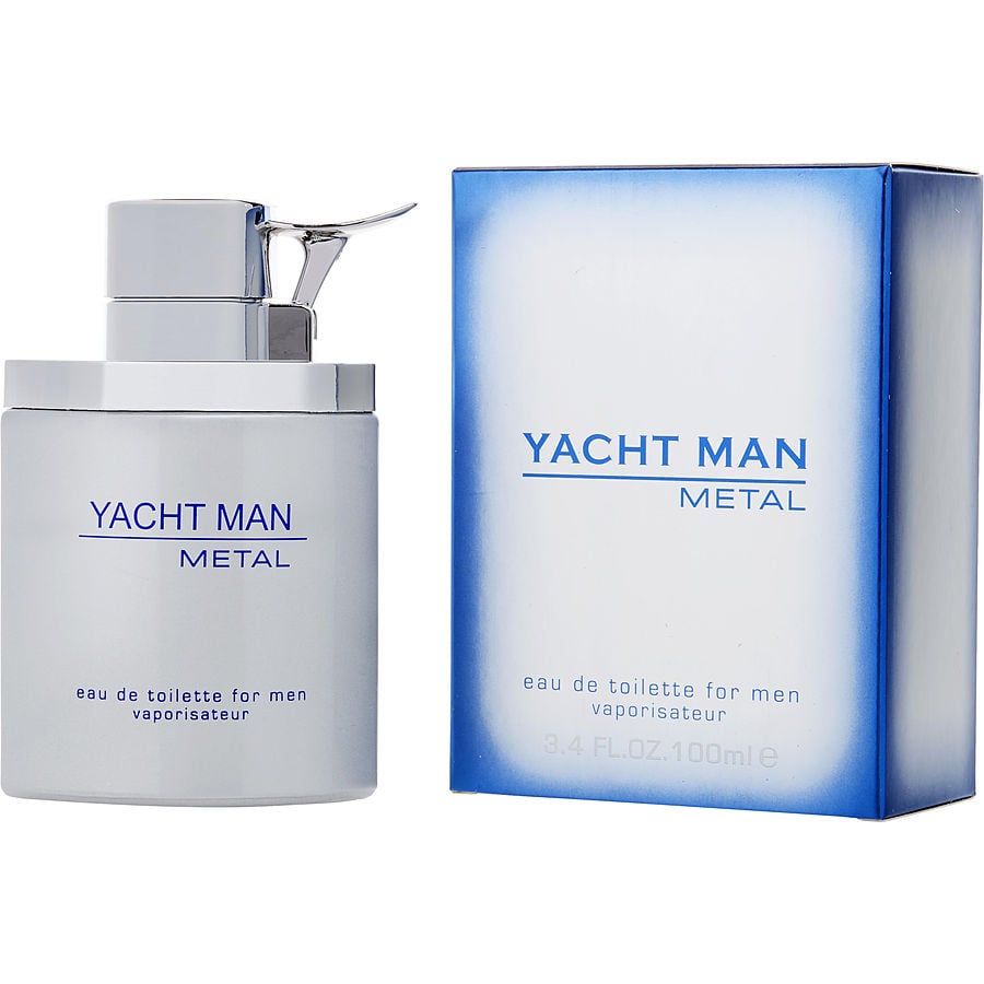 Perfume Masculino Yacht Man Metal Myrurgia Eau De Toilette Spray 100 Ml