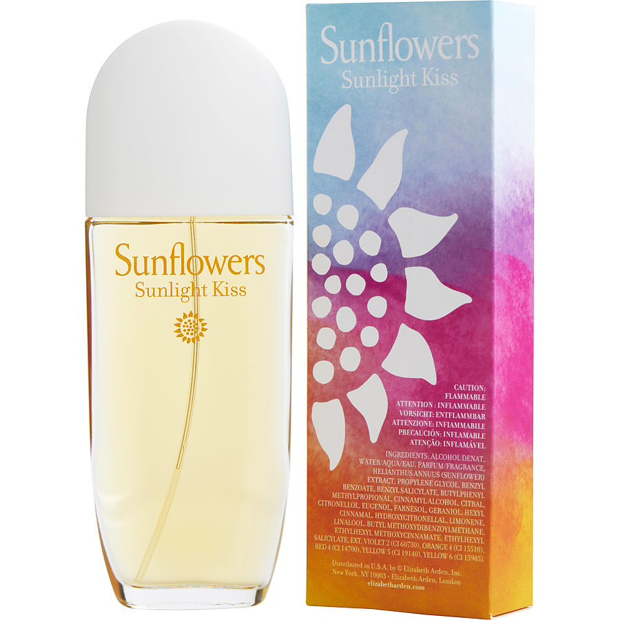 Perfume Feminino Sunflowers Sunlight Kiss Elizabeth Arden Eau De Toilette Spray 100 Ml
