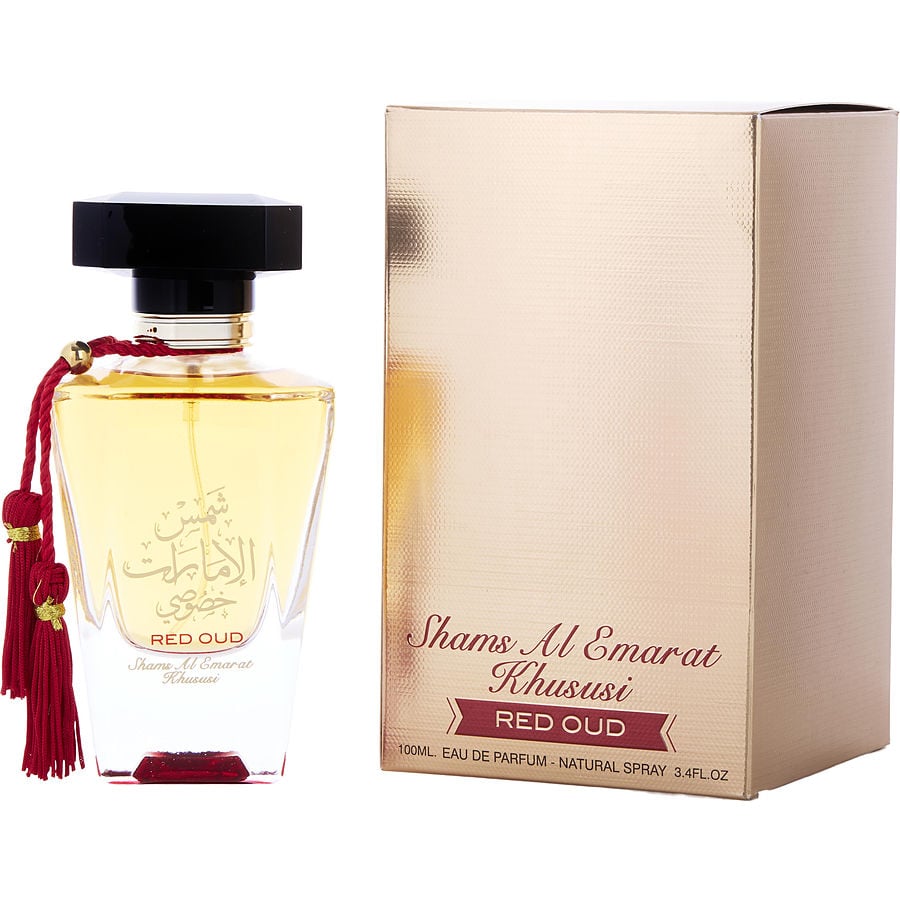 Perfume Unisex Ard Al Zaafaran Shams Emarat Khususi Red Oud EDP Spray 100 Ml