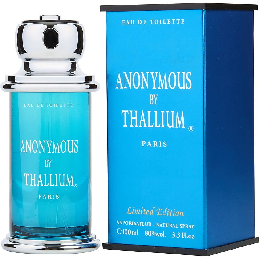 Perfume Masculino Thallium Anonymous Jacques Evard Eau De Toilette Spray 100 Ml (Limited Eau De Toiletteion)