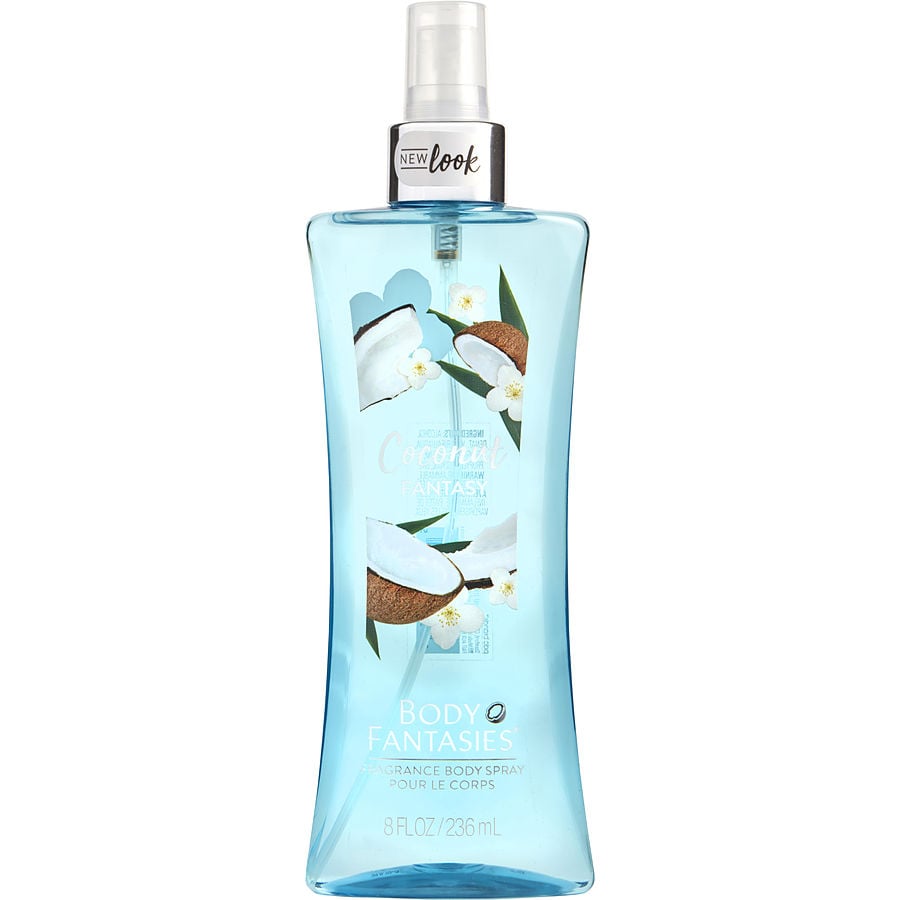 Body Spray 236 Ml Body Fantasies Coconut Body Fantasies Feminino