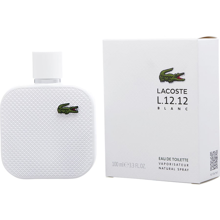 Perfume Masculino Lacoste Eau De Lacoste L.12.12 Blanc Lacoste Pure Eau De Toilette Spray 100 Ml