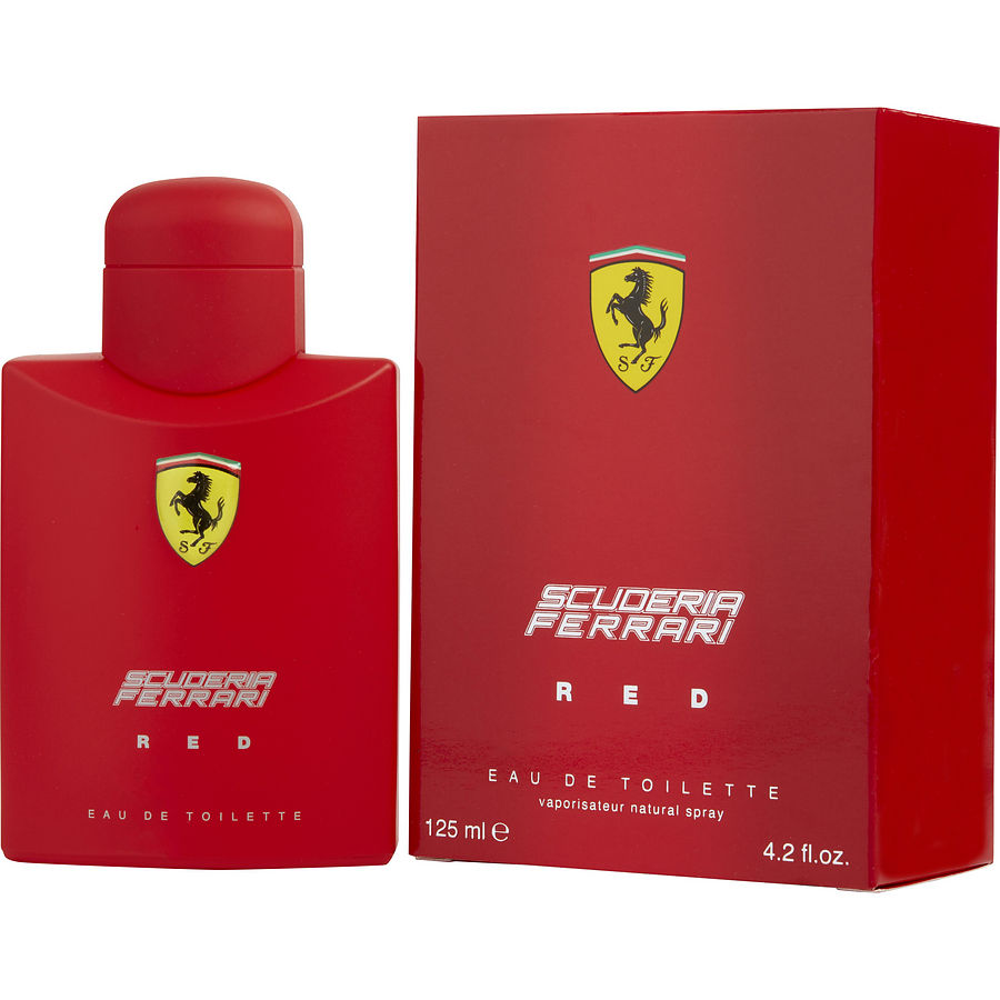 Perfume Masculino Ferrari Scuderia Red Ferrari Eau De Toilette Spray 125 Ml