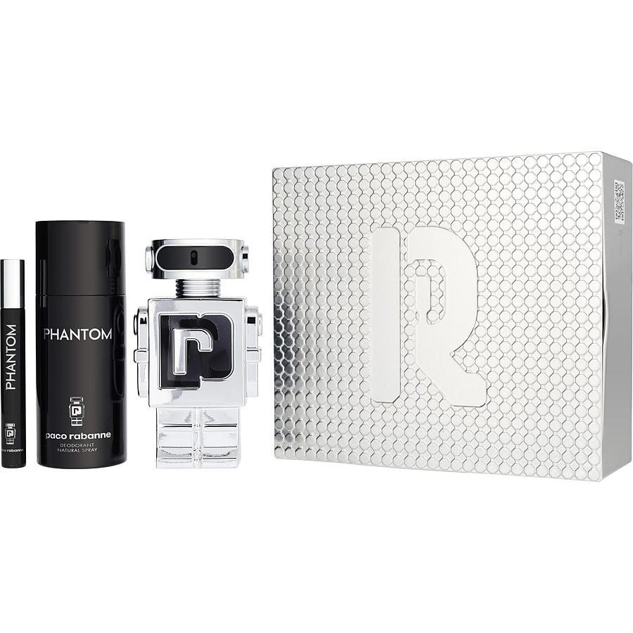 Perfume Masculino Paco Rabanne Phantom Edt Spray 100 Ml&Desodorante 150 10 Mini