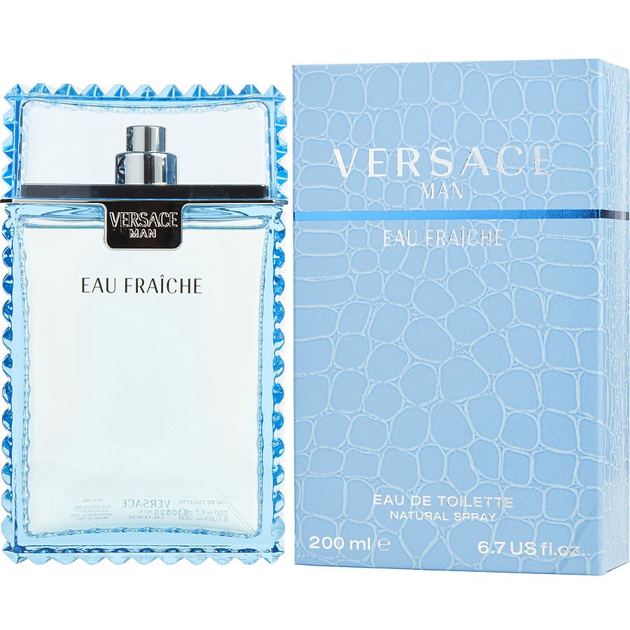 Perfume Masculino Versace Man Eau Fraiche Gianni Versace Eau De Toilette Spray 200 Ml