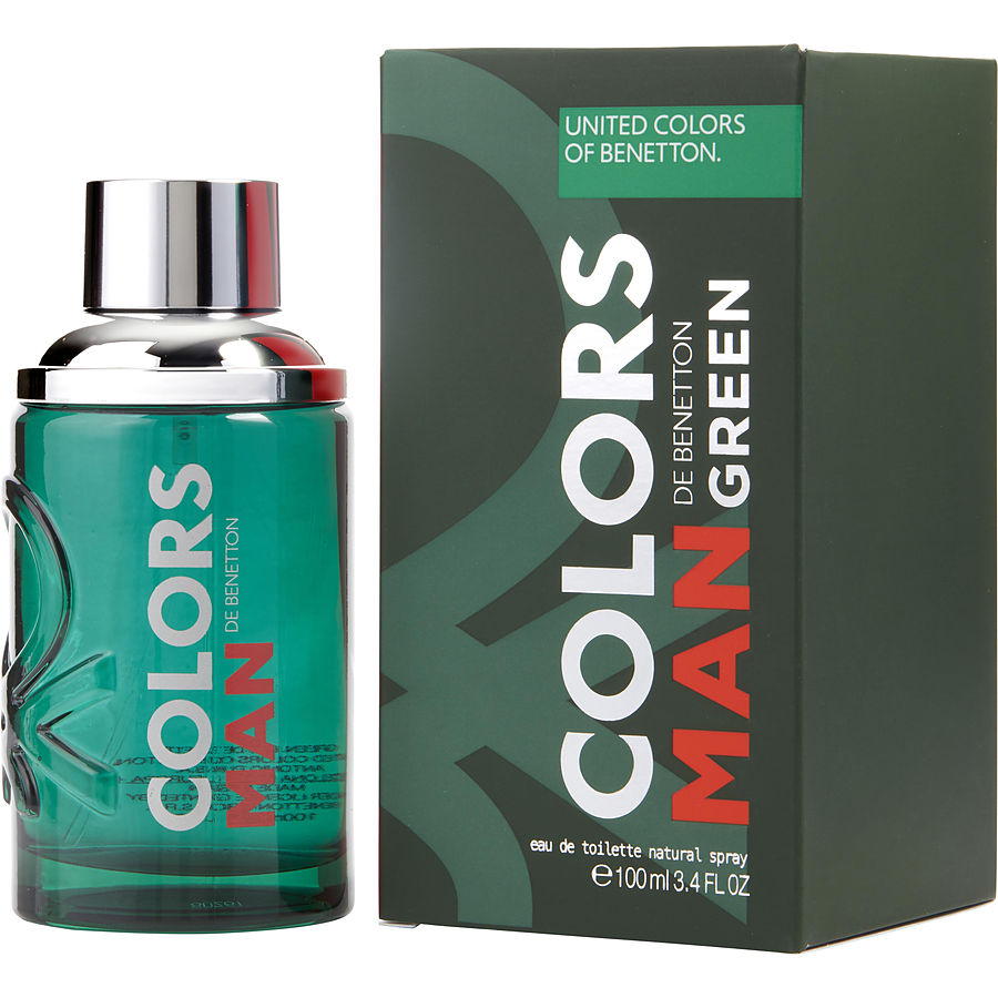 Perfume Masculino Colors De Benetton Green Benetton Eau De Toilette Spray 100 Ml
