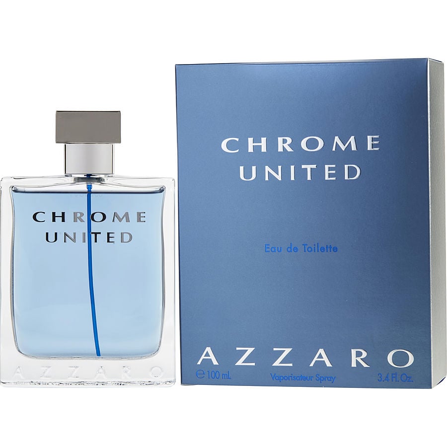 Perfume Masculino Chrome United Azzaro Eau De Toilette Spray 100 Ml