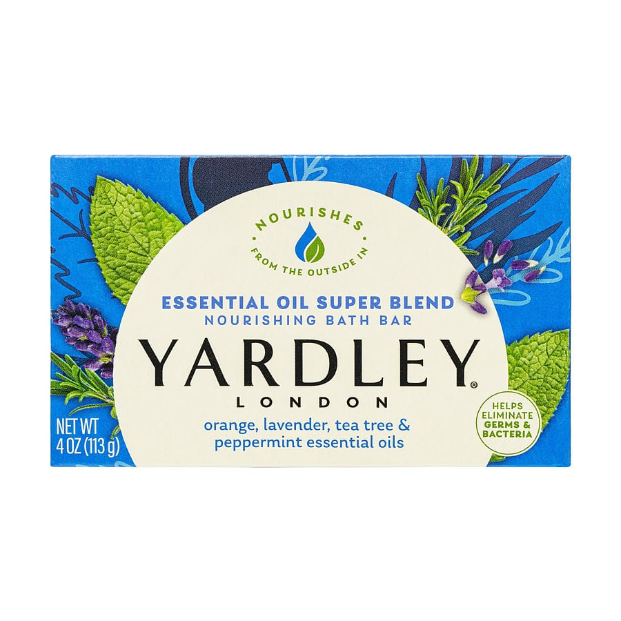 Sabonete Feminino Yardley Essential Oil Super Blend Hidratante 120 Ml