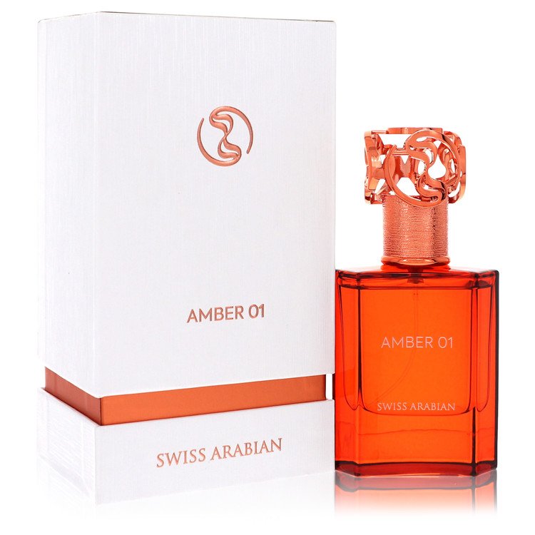 Col. Masculino Swiss Arabian Amber 01 Swiss Arabian 50 ml Eau De Parfum