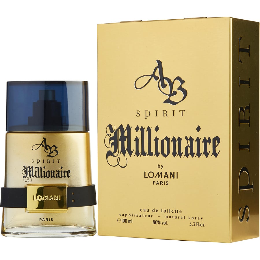 Perfume Masculino Ab Spirit Millionaire Lomani Eau De Toilette Spray 100 Ml