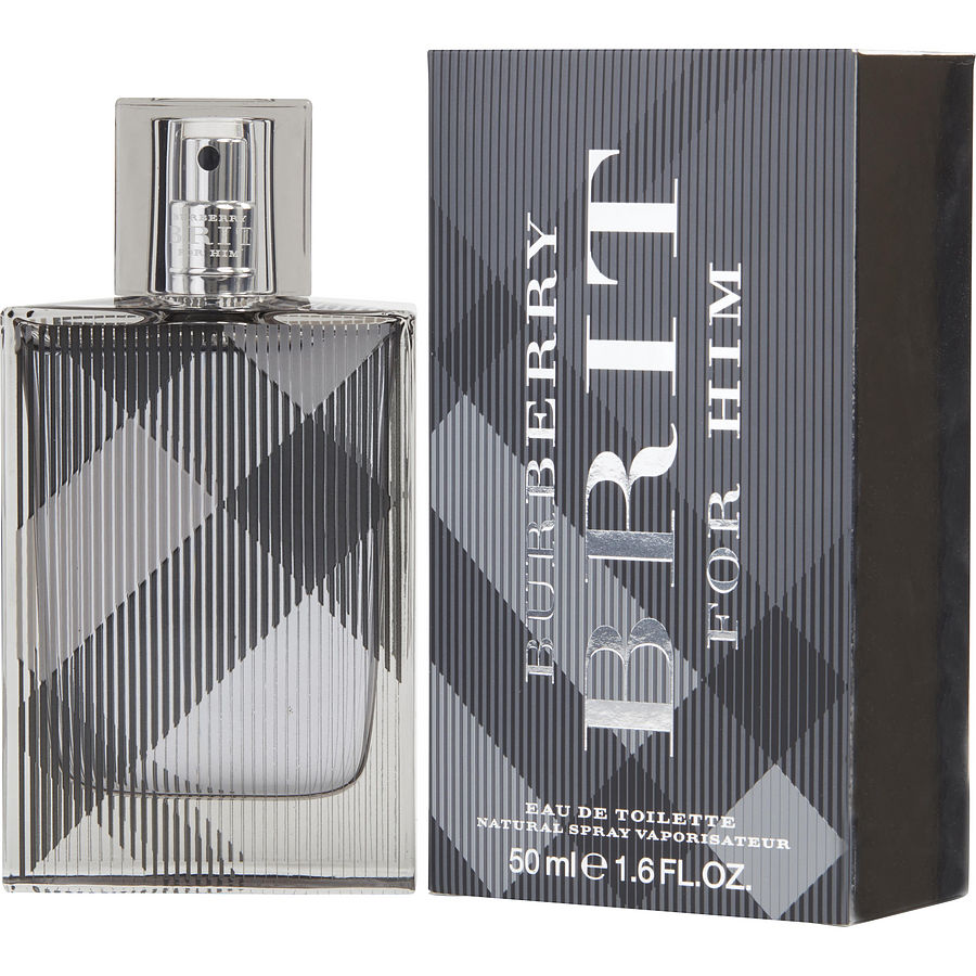 Perfume Masculino Burberry Brit Burberry Eau De Toilette Spray 50 Ml (Nova Embalagem)