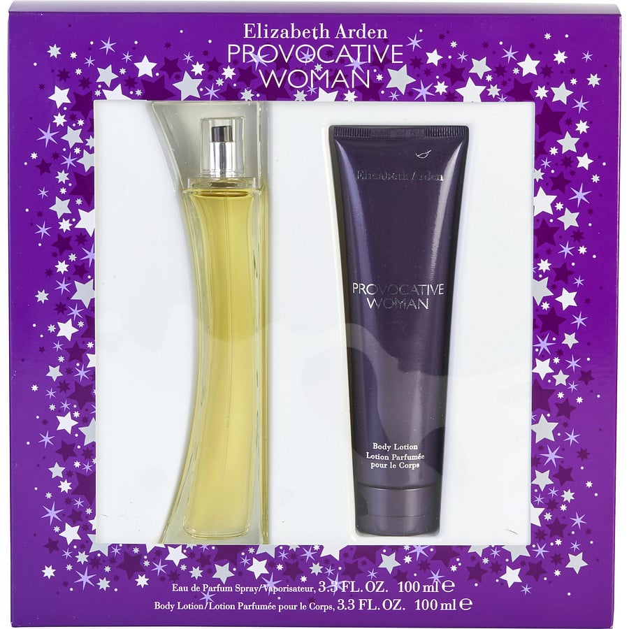 Perfume Feminino Elizabeth Arden Provocative EDP Spray 100 Ml&Loção Corporal