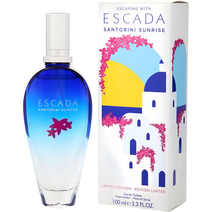 Perfume Feminino Escada Santorini Sunrise Edt Spray 100 Ml (Edição Limitada)