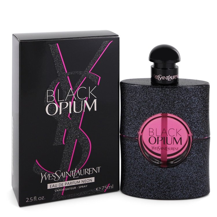 Perfume Feminino Yves Saint Laurent Black Opium 75 Ml eau De Parfum Neon