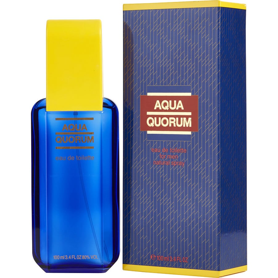 Perfume Masculino Aqua Quorum Antonio Puig Eau De Toilette Spray 100 Ml