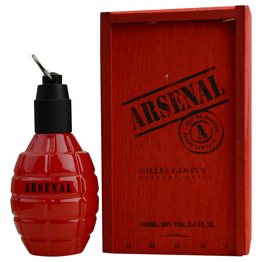 Perfume Masculino Arsenal Red New Gilles Cantuel Eau De Parfum 100 Ml