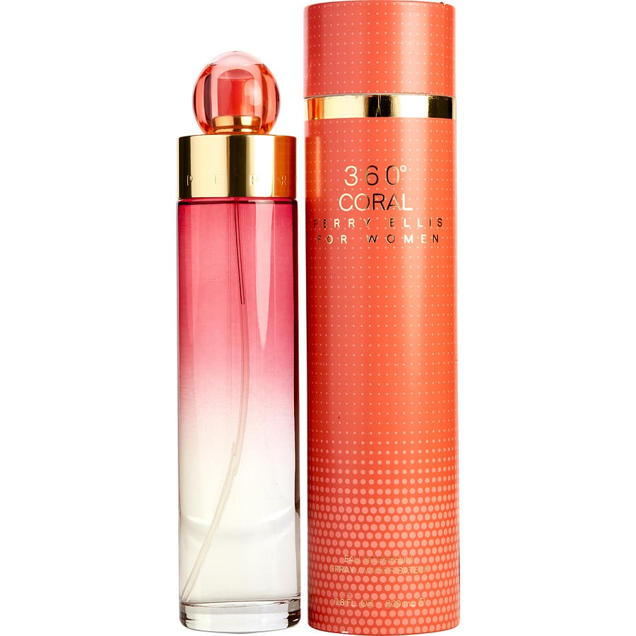 Perfume Feminino Perry Ellis 360 Coral Perry Ellis Eau De Parfum Spray 200 Ml