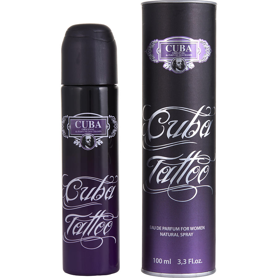 Perfume Feminino Cuba Tattoo Eau De Parfum Spray 100 Ml