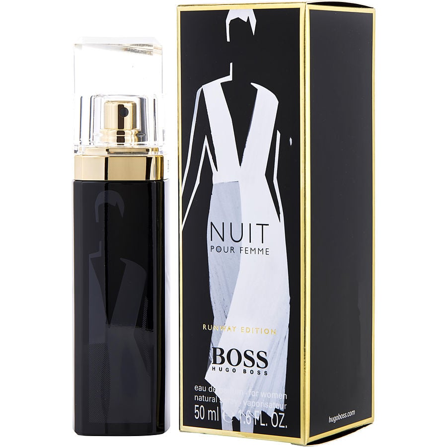 Perfume Feminino Hugo Boss Nuit Pour Femme EDP Spray 150 Ml (Runway Edição)