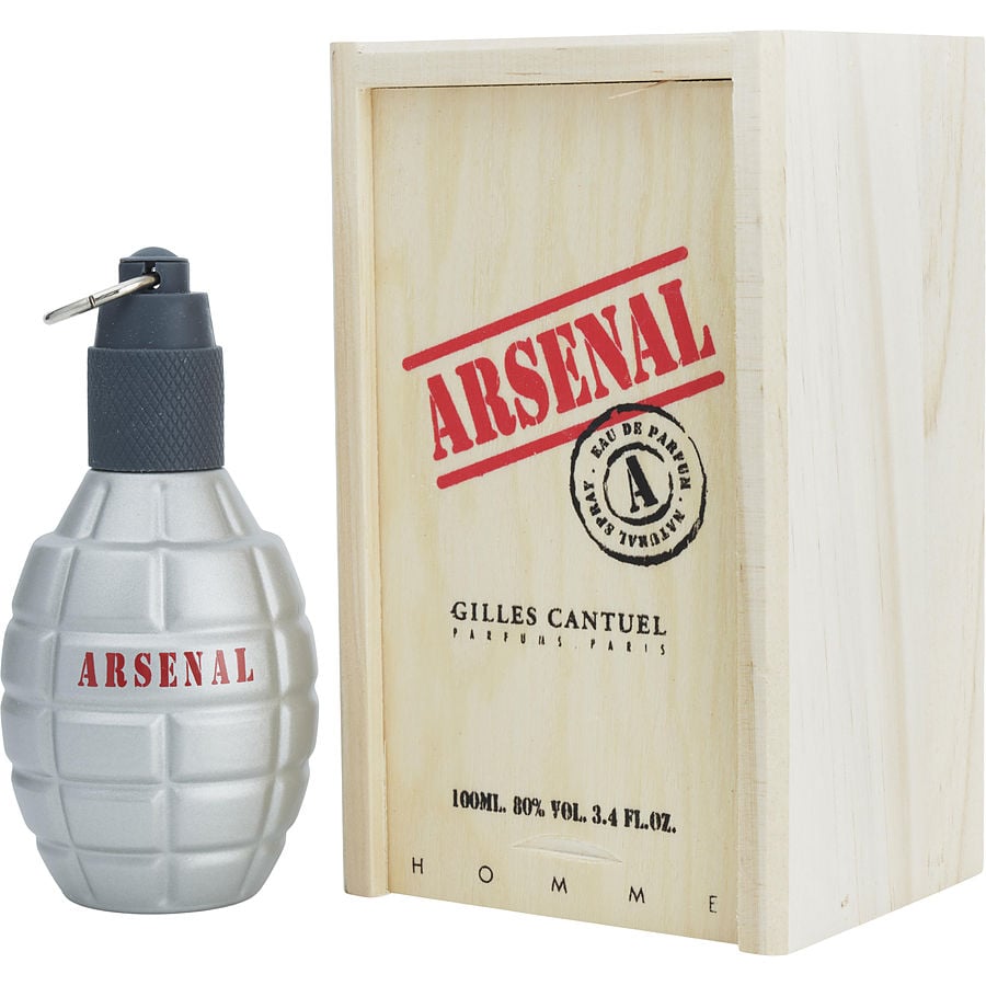 Perfume Masculino Gilles Cantuel Arsenal Grey Eau De Parfum Spray 100 Ml