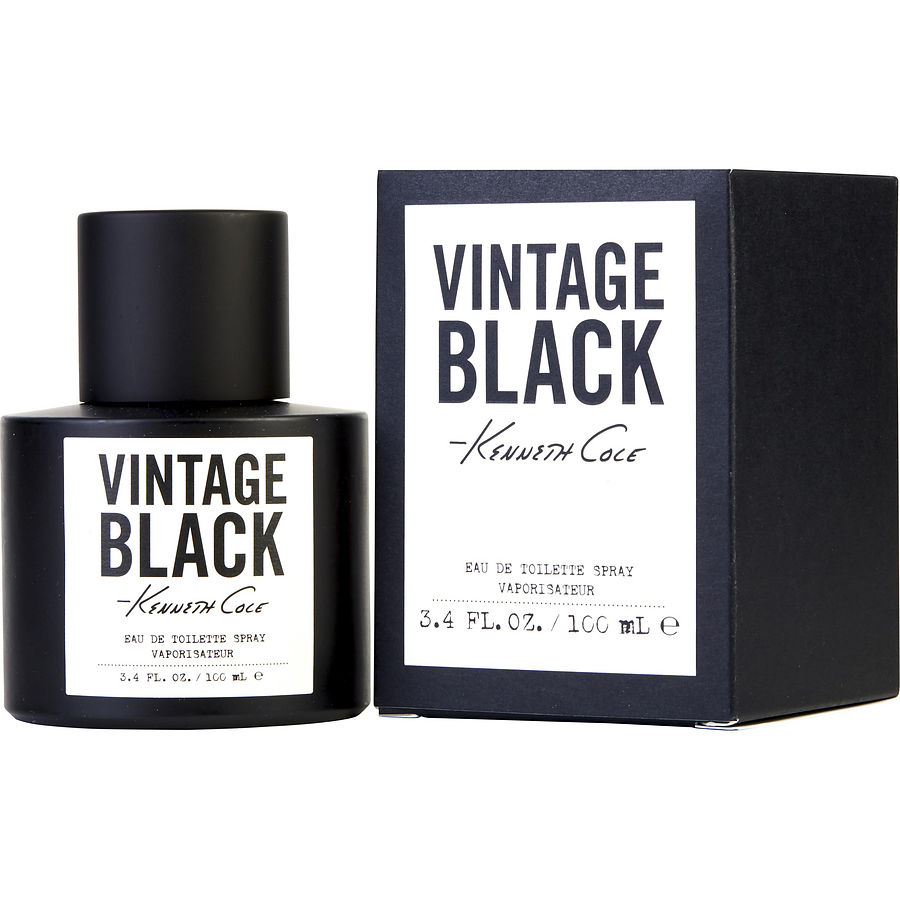 Perfume Masculino Vintage Black Kenneth Cole Eau De Toilette Spray 100 Ml
