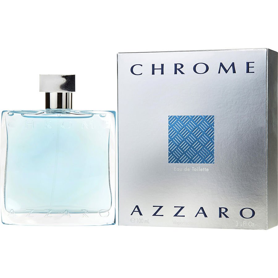 Perfume Masculino Chrome Azzaro Eau De Toilette Spray 100 Ml