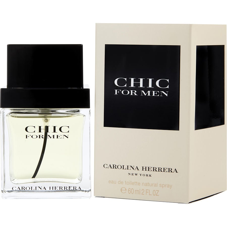 Perfume Masculino Chic Carolina Herrera Eau De Toilette Spray 60 Ml