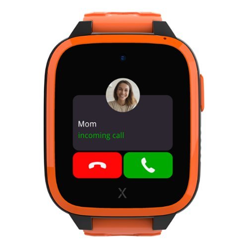 Xplora - Relógio inteligente infantil XGO3 (GPS + celular) 42 mm , SOS, rastreador GPS, câmera, contador de passos cartão SIM -XGO3-GL-SF-ORANGE