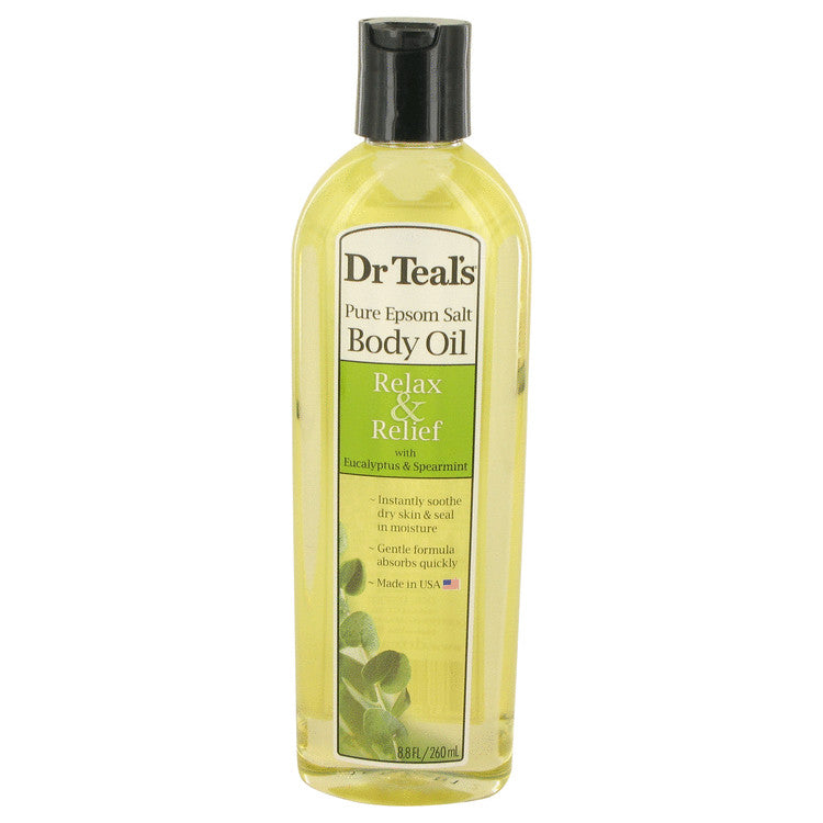 Perf.Fem.Teal'S Dr Teal'S Bath Additive 260 Ml Pure Epson Salt Body Oil Relax Relief With Eucalyptus&Spearmint