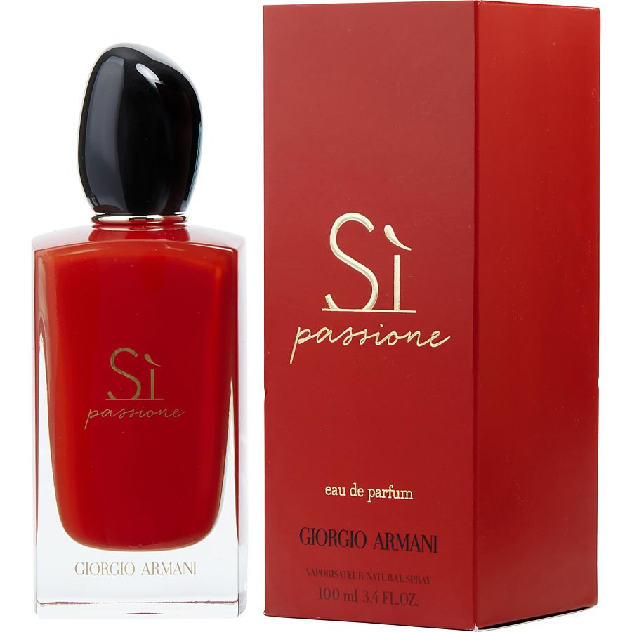 Perfume Feminino Armani Si Passione Giorgio Armani Eau De Parfum 100 Ml