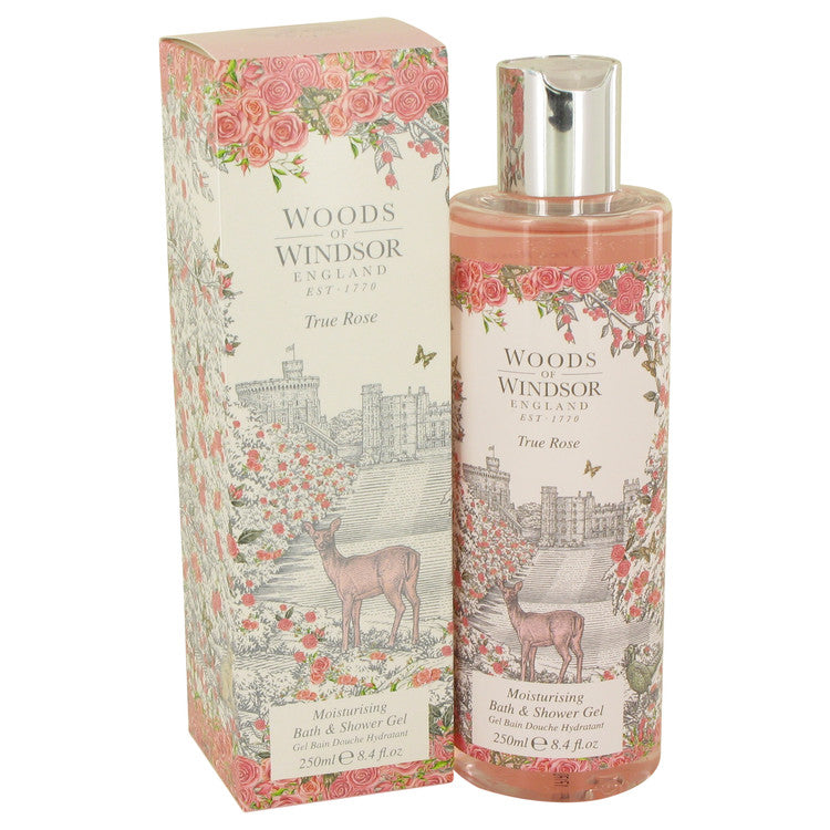 Gel de Banho Perfumado Feminino Woods Of Windsor True Rose 250 Ml