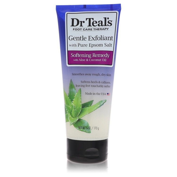 Perfume Feminino Dr Teal'S 170G Gentle Exfoliant Pure Epsom Salt Softening Remedy With Aloe&Coconut Oil