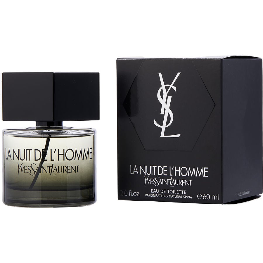 Perfume Masculino La Nuit De L'Homme Yves Saint Laurent Yves Saint Laurent Eau De Toilette Spray 60 Ml (Nova Embalagem)