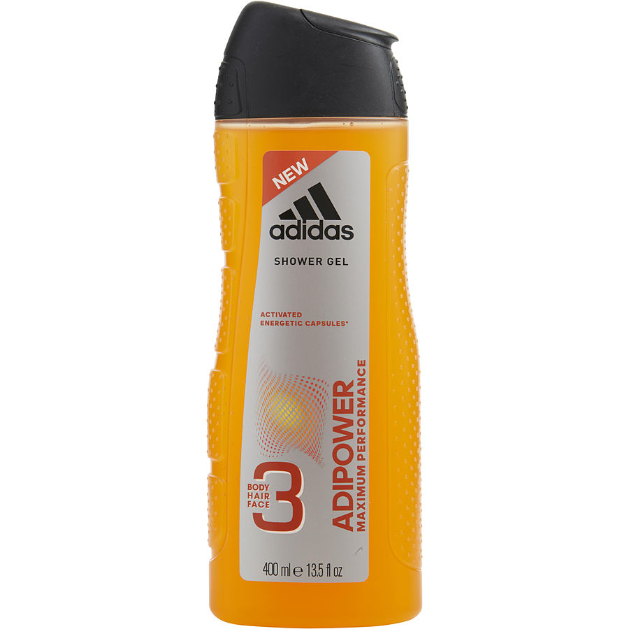 Gel De Banho Masculino Adidas Adipower 3-In-1 390 Ml