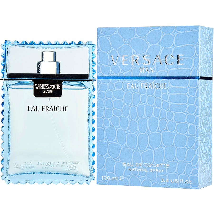 Perfume Masculino Versace Man Eau Fraiche Gianni Versace Eau De Toilette Spray 100 Ml