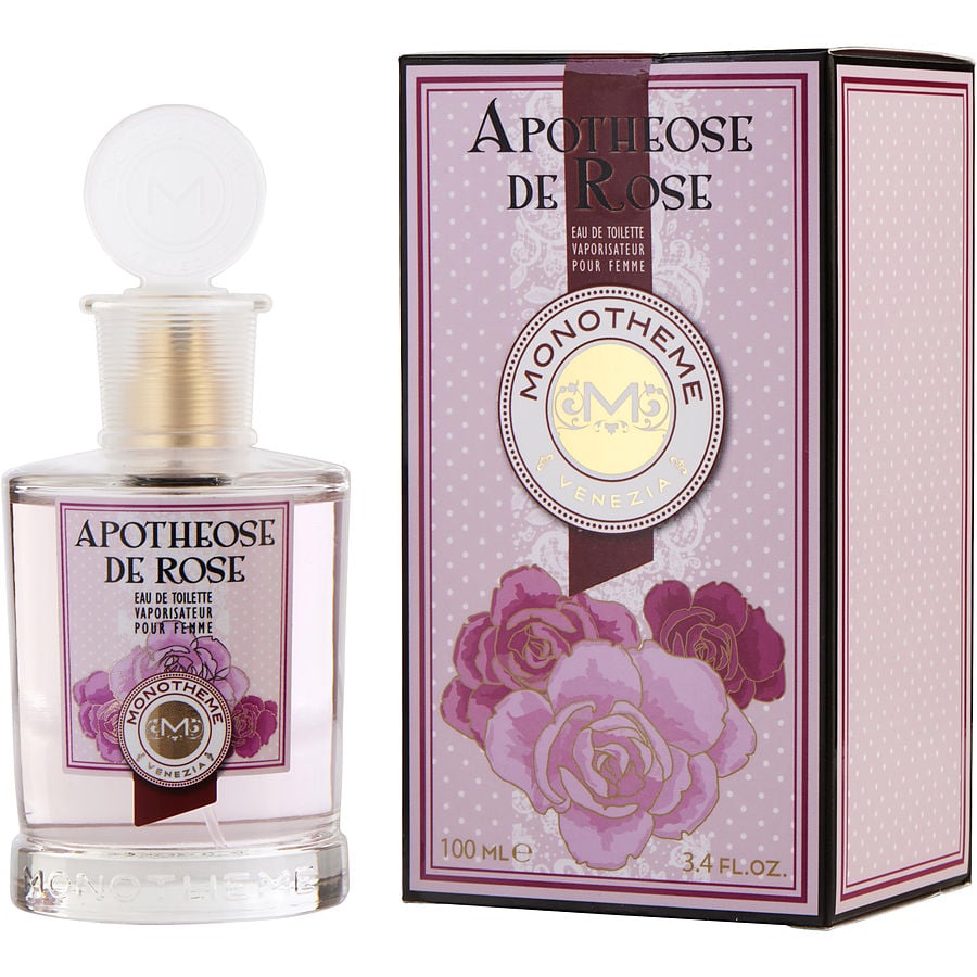Perfume Feminino Monotheme Venezia Apotheose De Rose Edt Spray 100 Ml