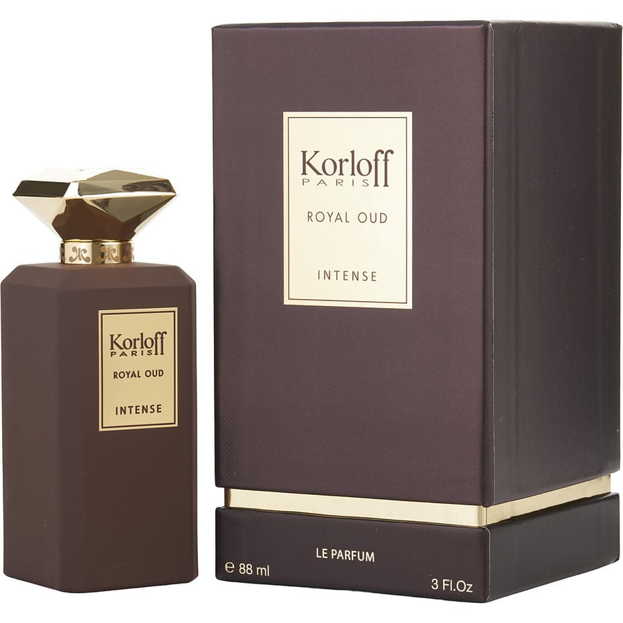 Perfume Unisex Korloff Paris Royal Oud Intense Eau De Parfum Spray 90 Ml