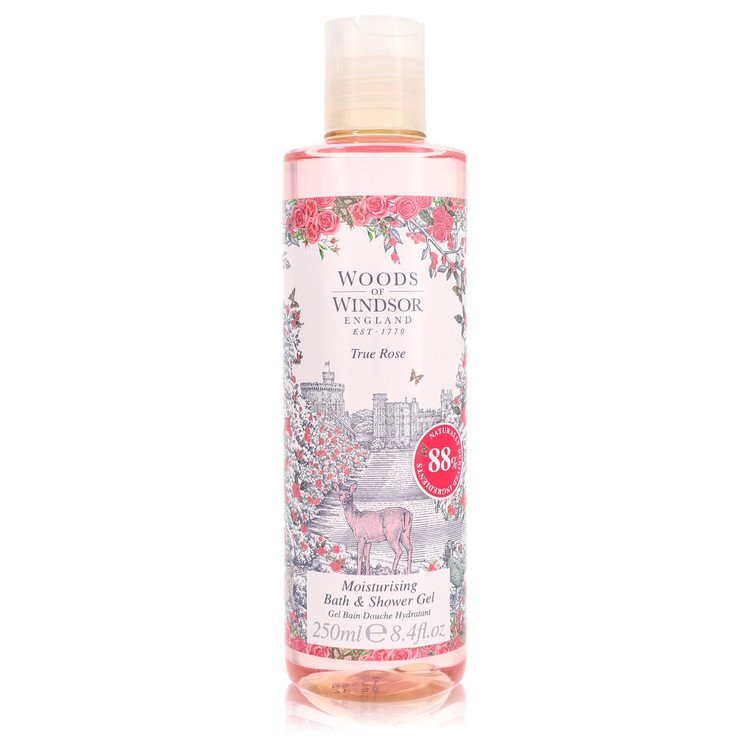 Gel de Banho Perfumado Feminino Woods Of Windsor True Rose 250 Ml