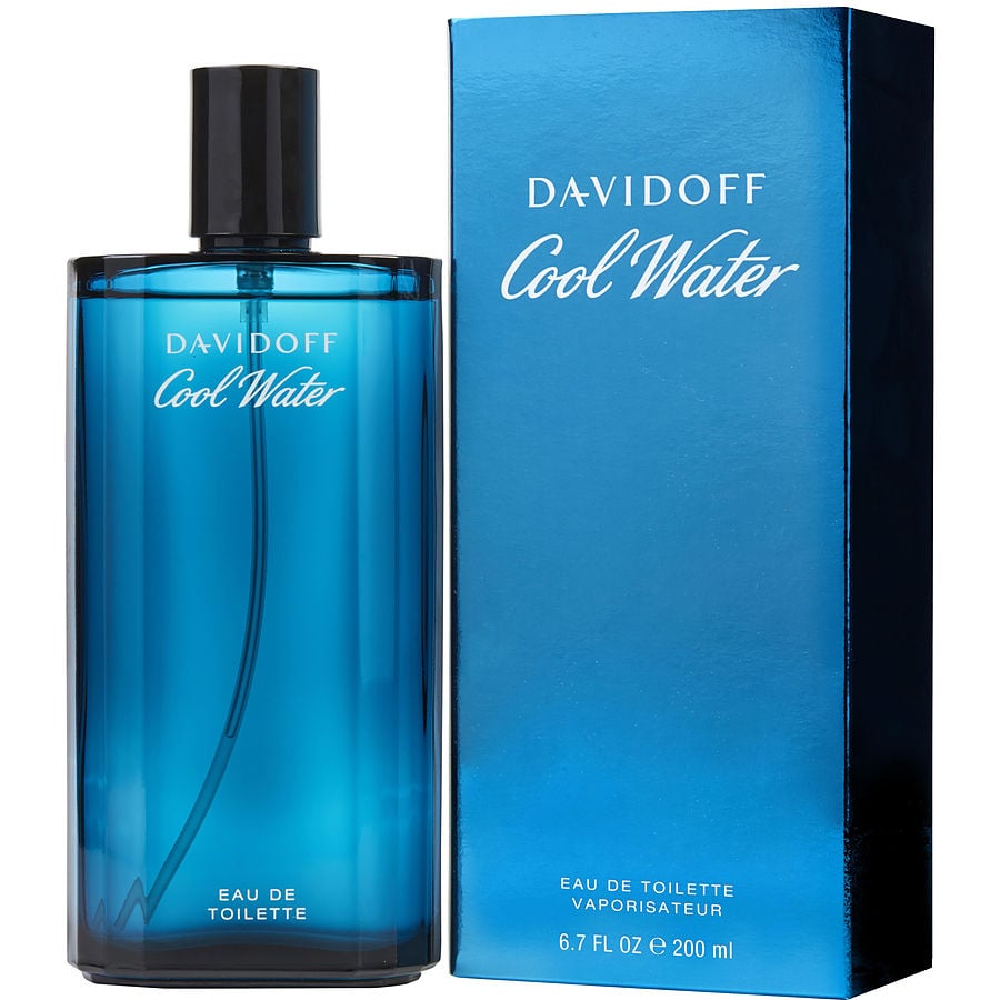 Perfume Masculino Cool Water Davidoff Eau De Toilette Spray 200 Ml