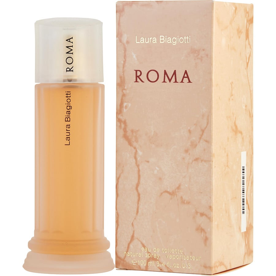 Perfume Feminino Roma Laura Biagiotti Eau De Toilette Spray 100 Ml