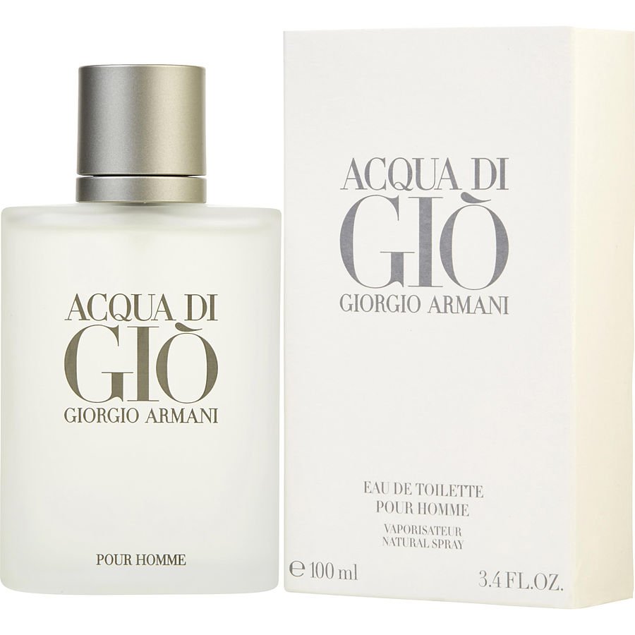 Perfume Masculino Acqua Di Gio Giorgio Armani Eau De Toilette Spray 100 Ml