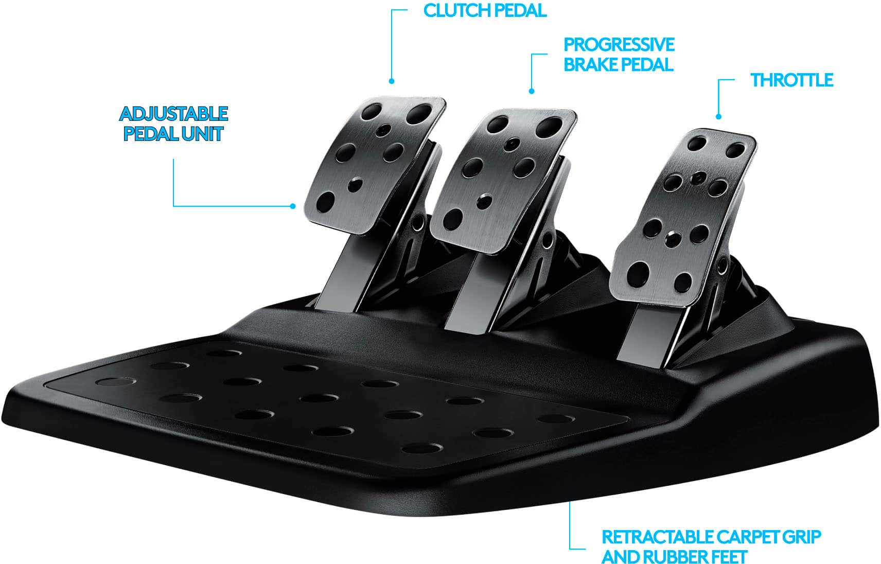 Logitech - Volante e pedais de corrida Driving Force G920 para Xbox Series X | S, Xbox One, PC - Preto-941-000121