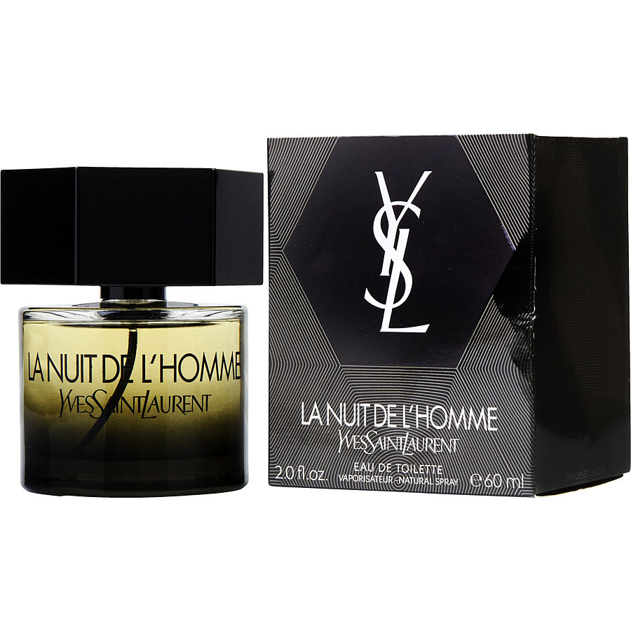 Perfume Masculino La Nuit De L'Homme Yves Saint Laurent Yves Saint Laurent Eau De Toilette Spray 60 Ml (Nova Embalagem)