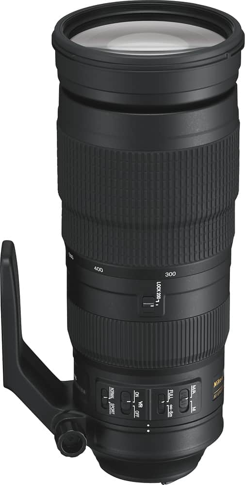 Nikon - Lente zoom supertelefoto AF-S NIKKOR 200-500mm f/5.6E ED VR - Preto-20058