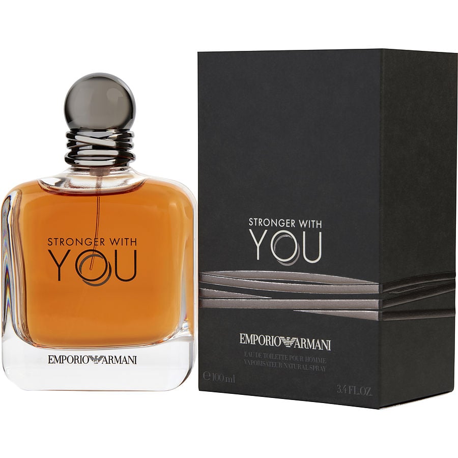 Perfume Masculino Emporio Armani Stronger With You Giorgio Armani Eau De Toilette Spray 100 Ml
